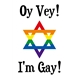 Oy Vay Im Gay Sticker